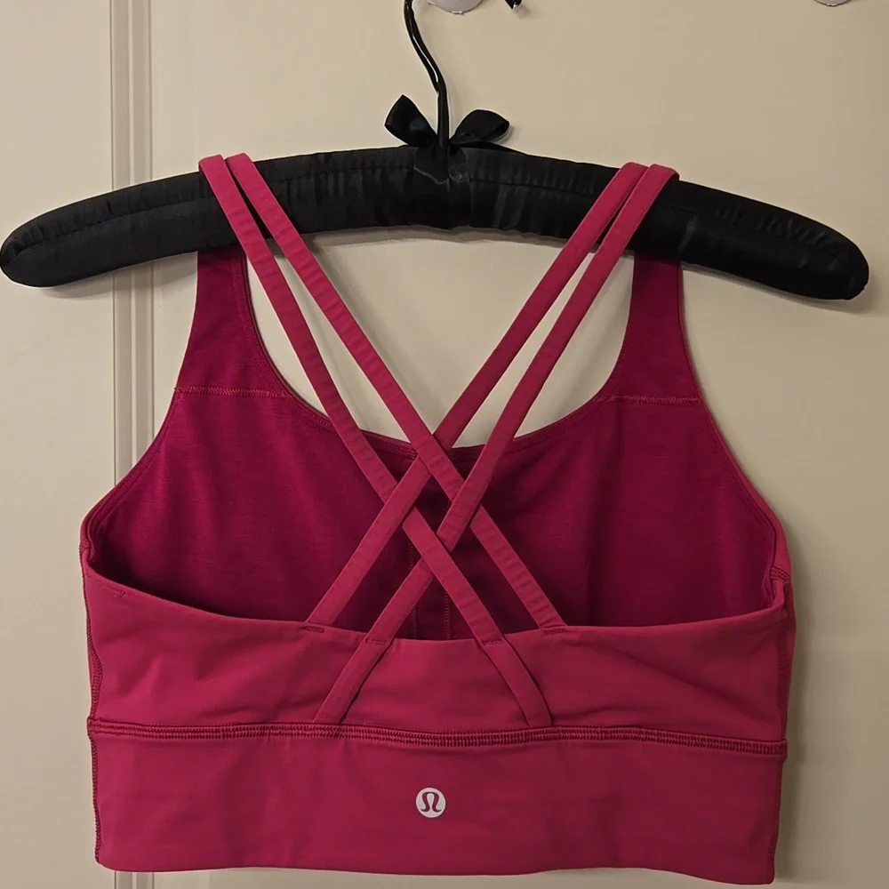 Lululemon Energy Longline Bra - Ripened Raspberry - Picture 4 of 8
